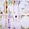 Wunderschönes Blumenprint Aquarell Briefpapier