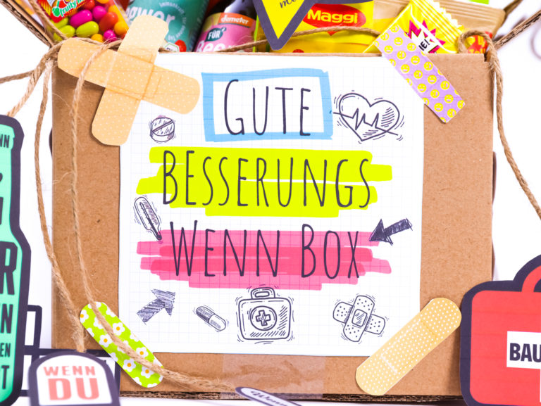 Gute Besserung Paket Selber Machen