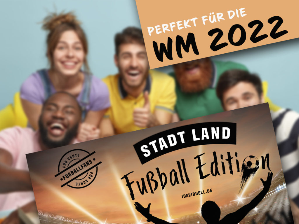 Stadt Land Fluss - Fußball Edition - Perfekt für die WM 2022