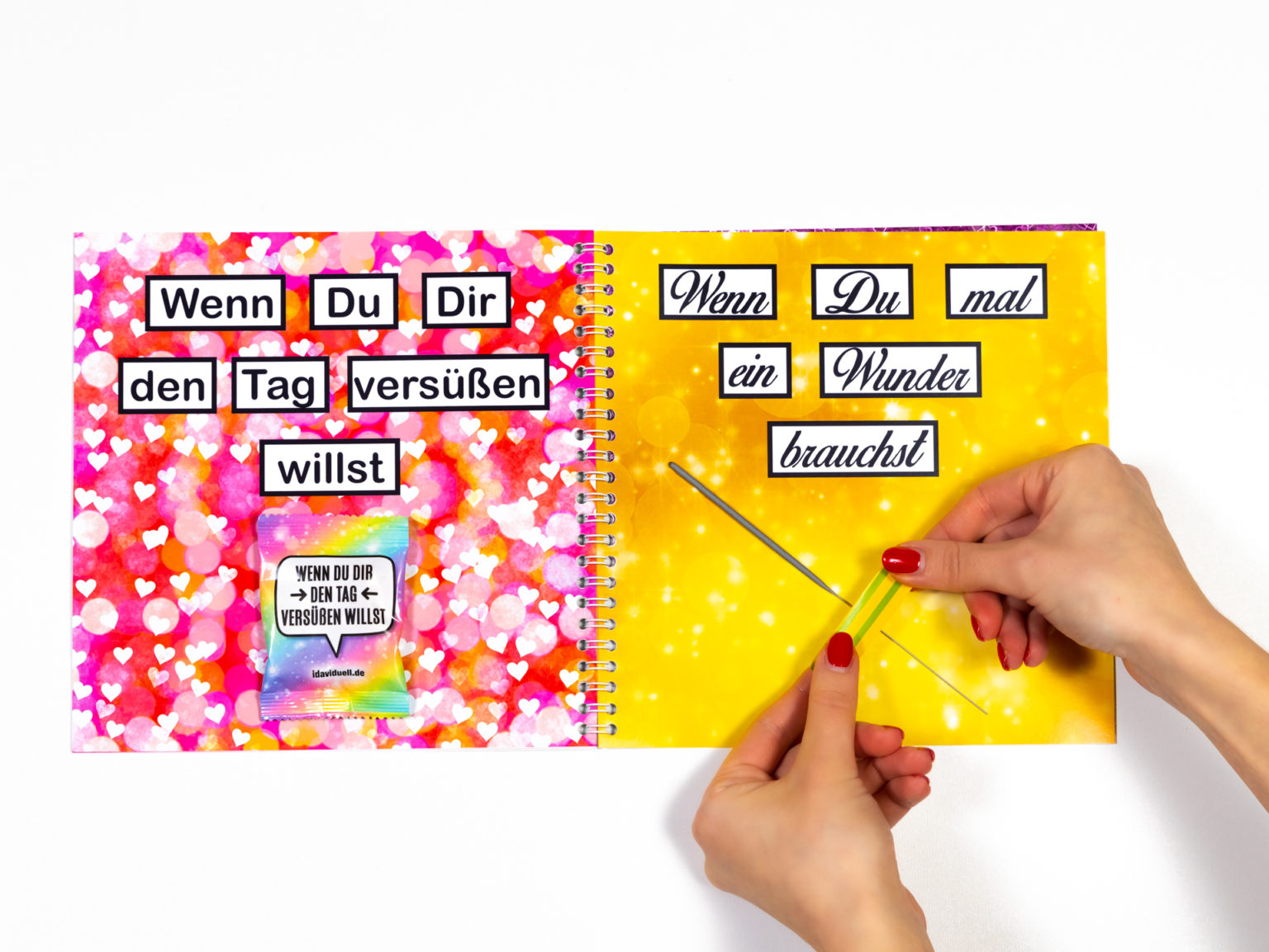 Wenn Buch Mama Bastelset Idaviduell