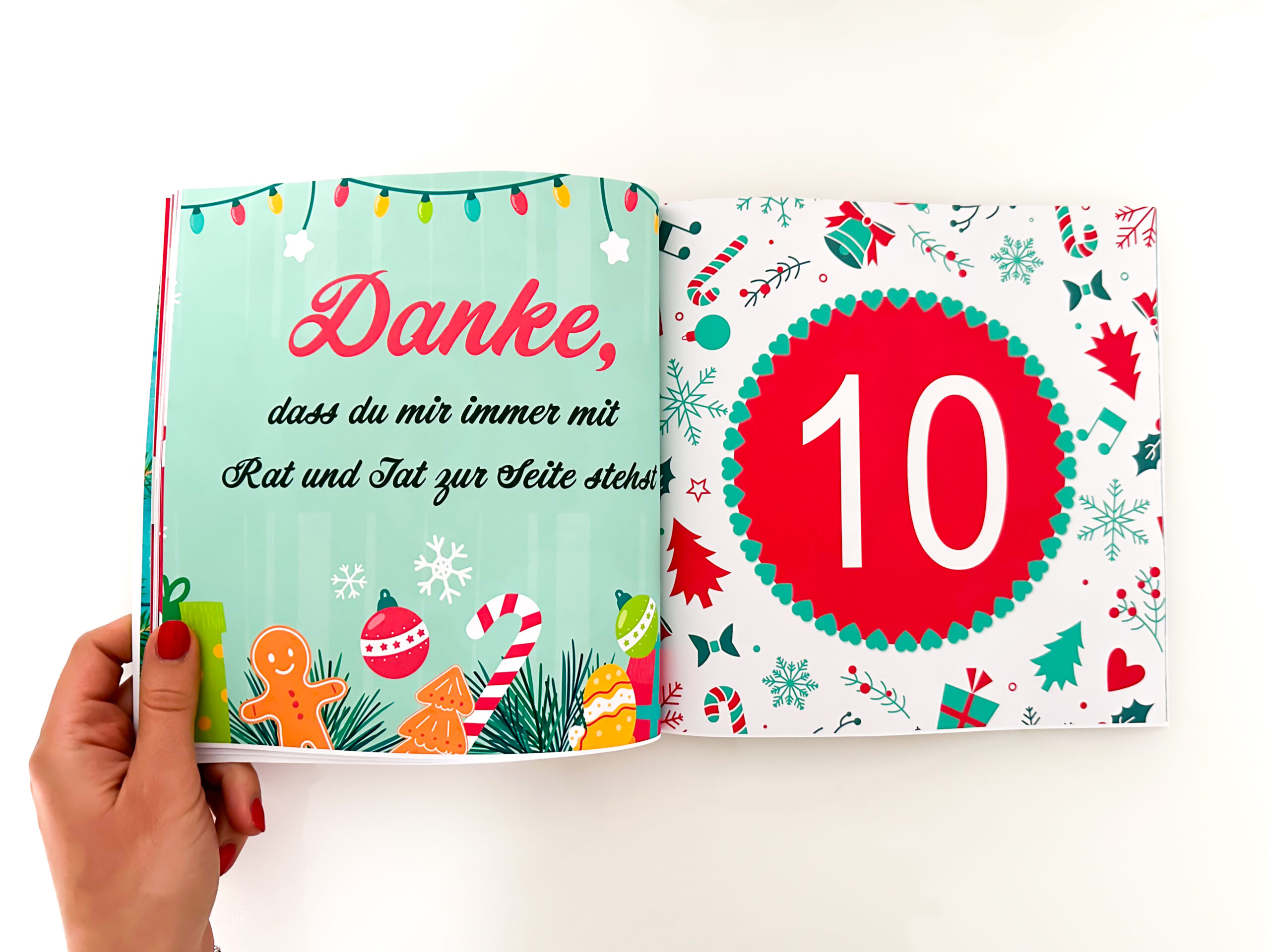 Adventskalender Buch für Mama