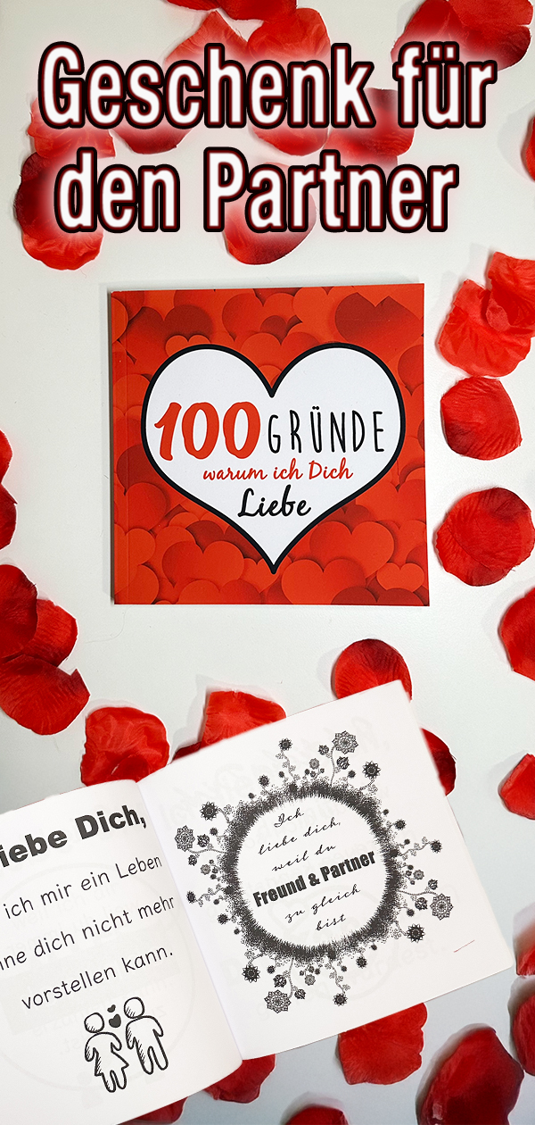 Geschenk für den Partner zum Valentinstag