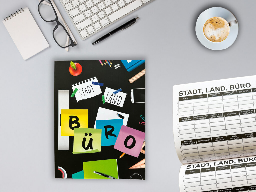 Geschenk für Kollegen – Stadt Land Büro