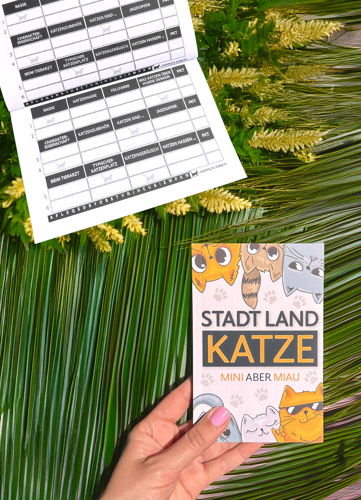 Geschenk für Katzenliebhaber Stadt Land fluss