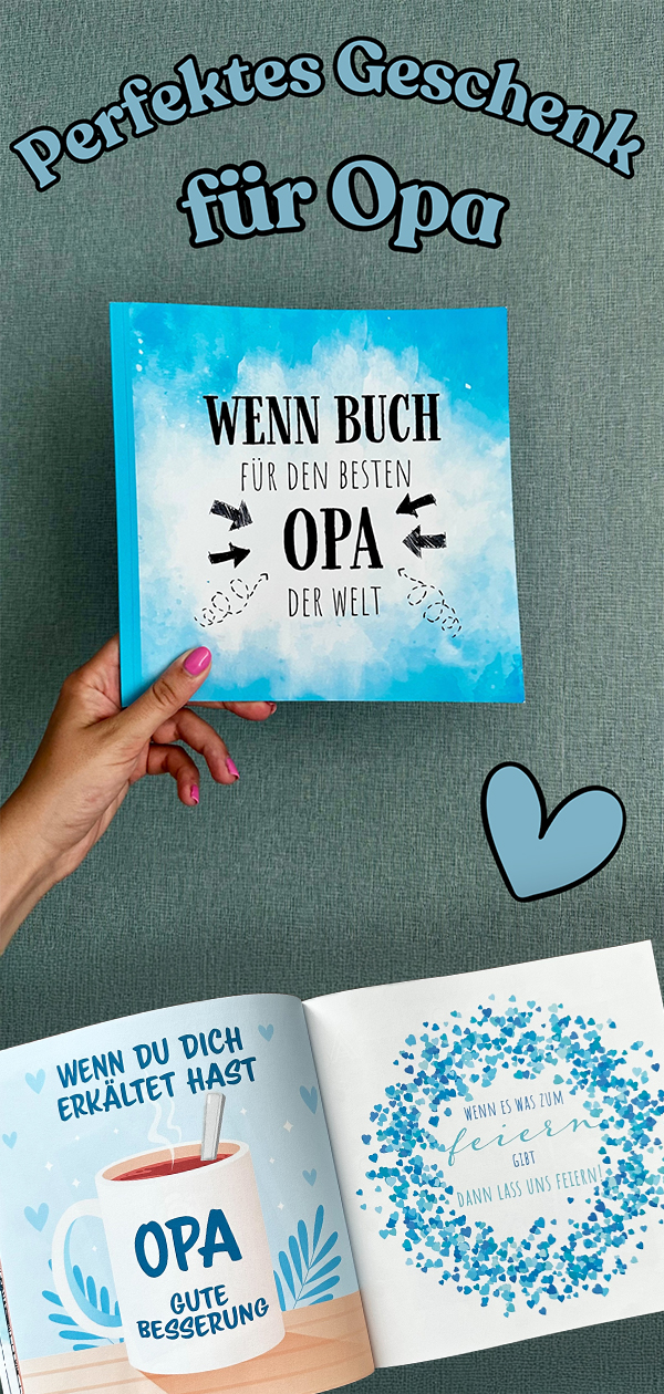 Wenn Buch Opa Pinterest geschenk