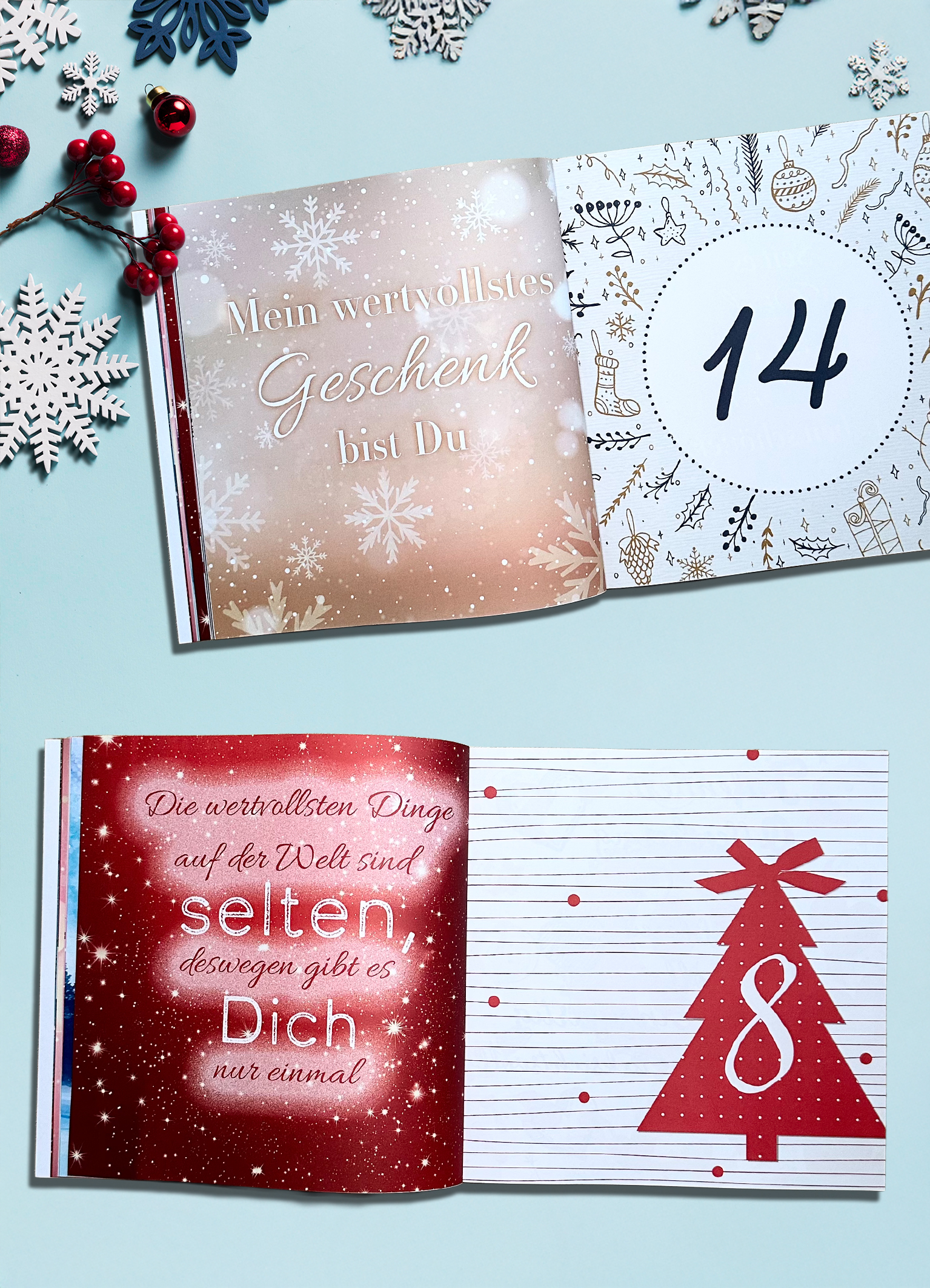 Persönlicher Adventskalender Tochter