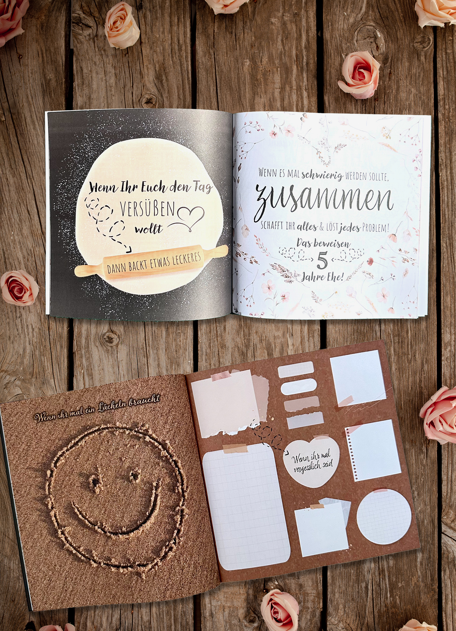 Geschenk zur hölzernen hochzeit