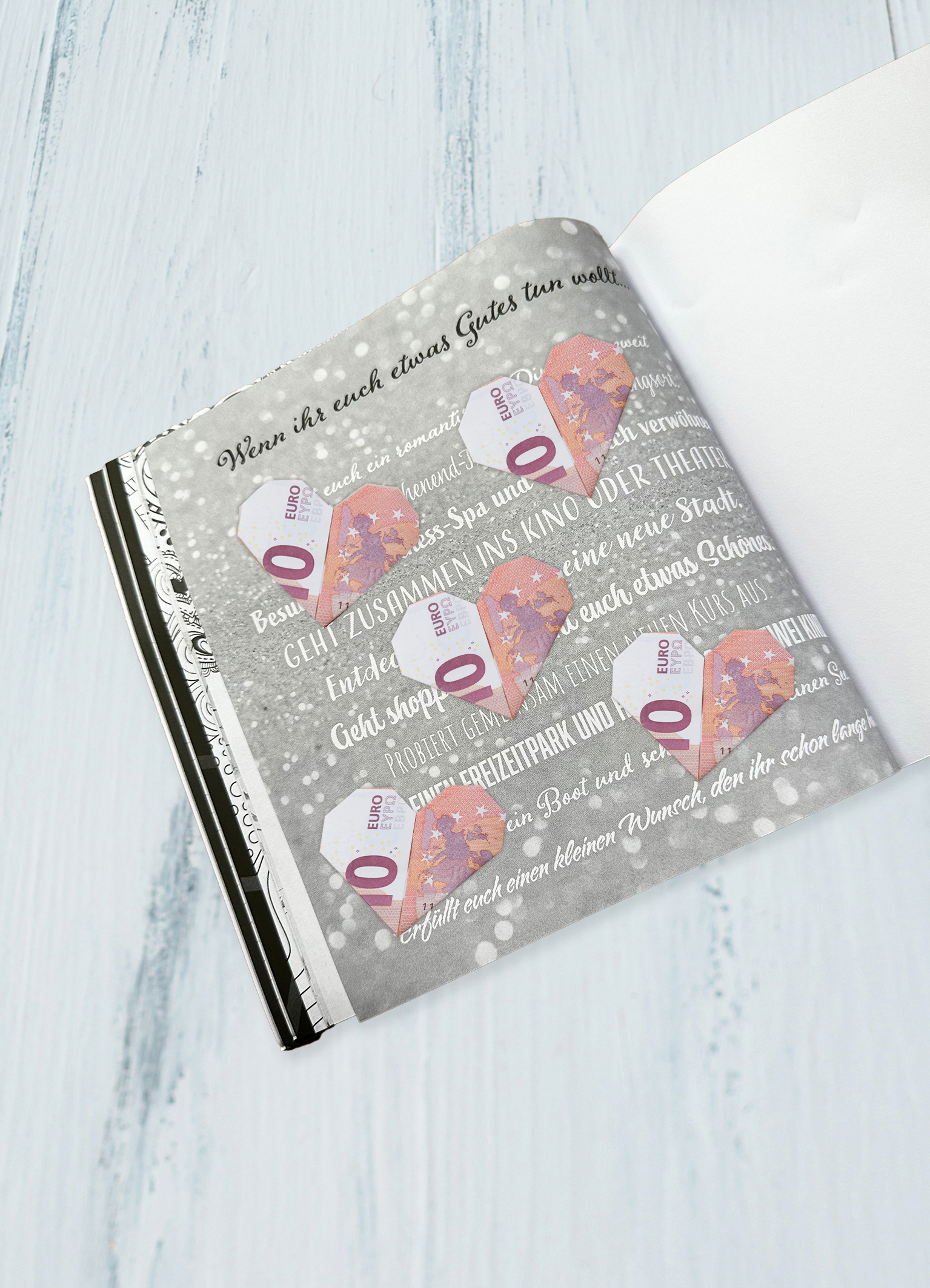 15. Hochzeitstag Geldgeschenk