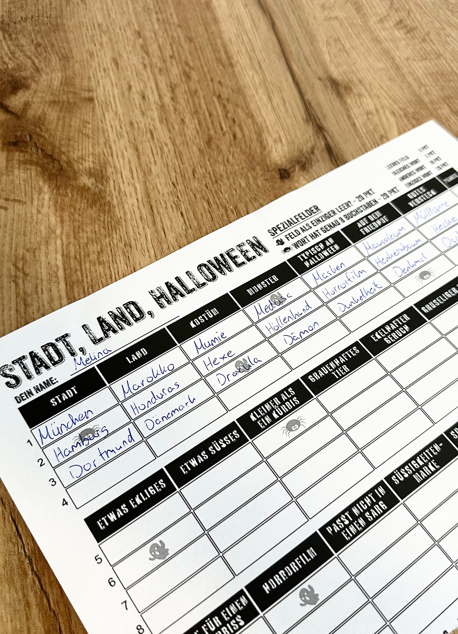 Halloween Geschenk
