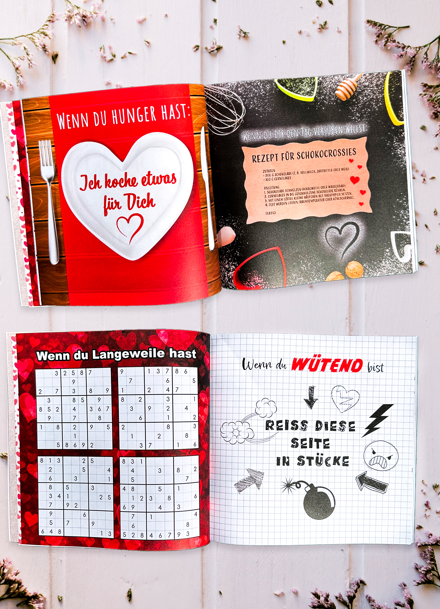 Geschenkidee für die Ehefrau Wenn Buch Ehefrau