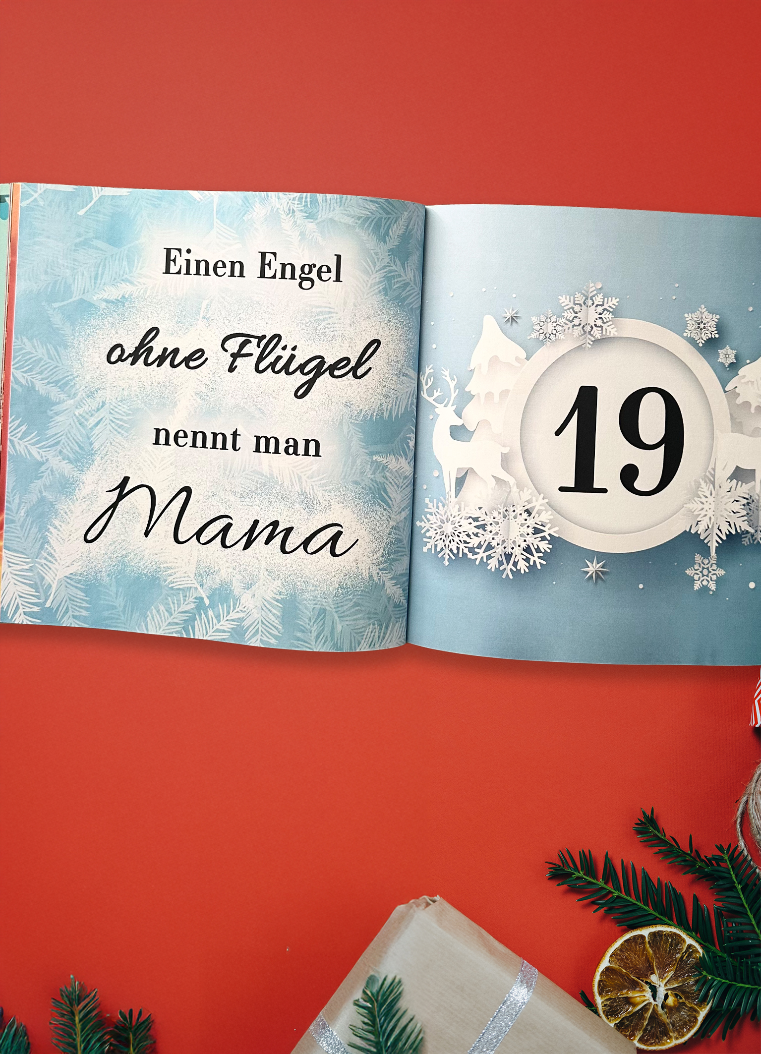 Adventskalender Buch Mama